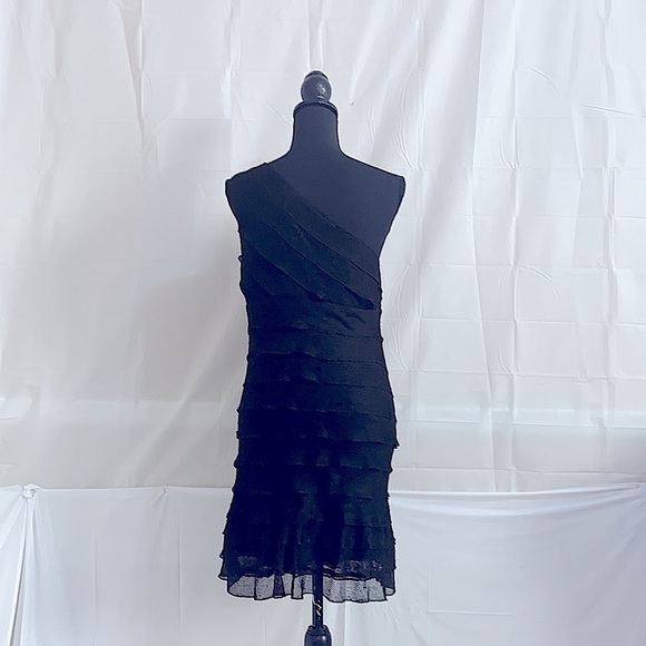 Studio M One Shoulder Dress Size L - Picture 3 of 4